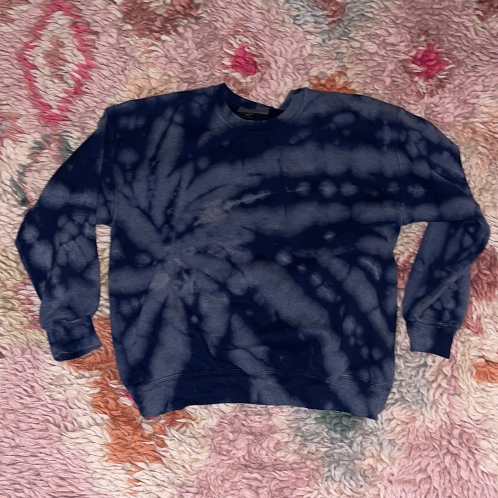 NWOT carmar LF tie dye navy sweatshirt